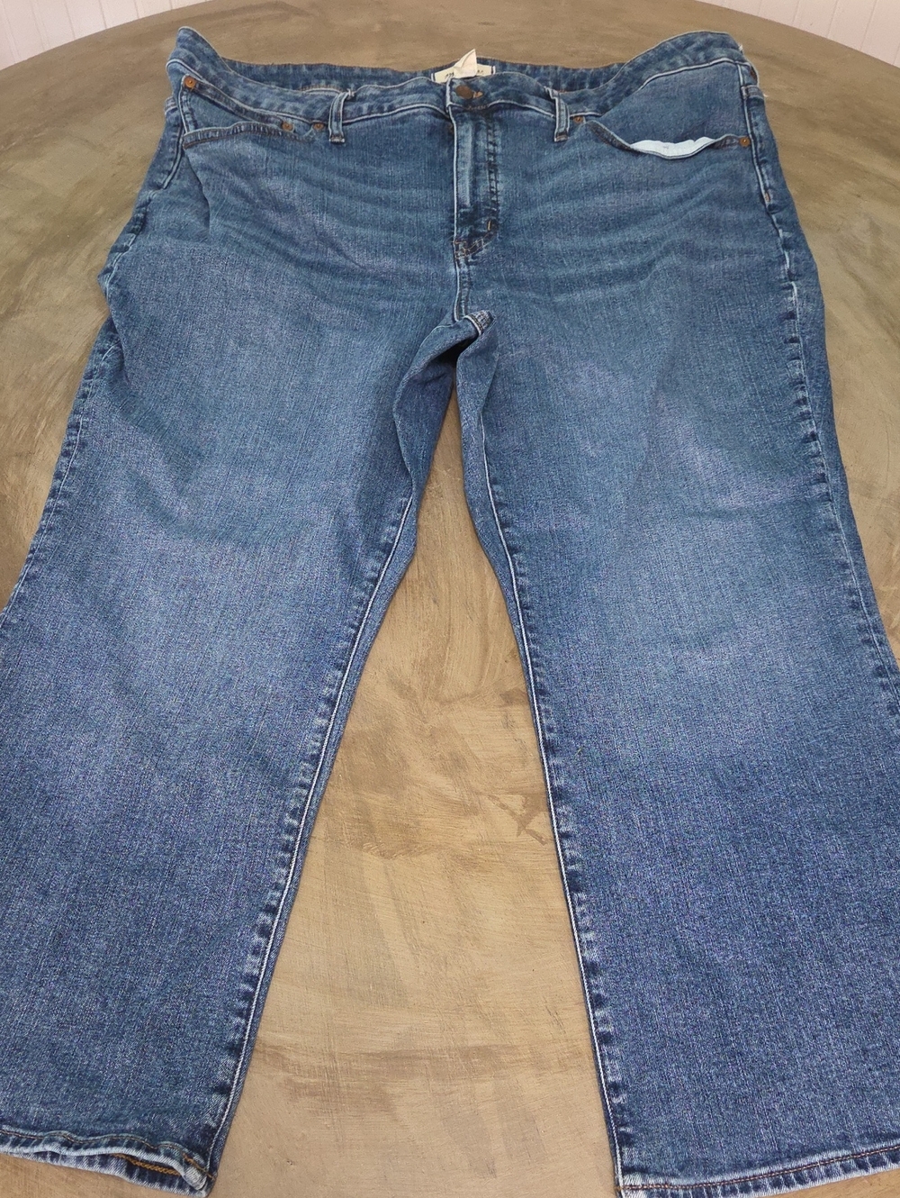 Madewell Demi Boot Cut denim jeans Size 22
